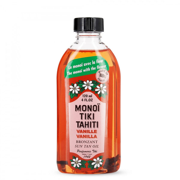 Monoï Bronceador Vainilla 120 ml – Monoï Tiki Tahiti